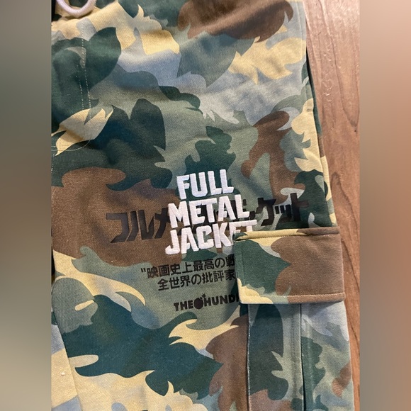 The Hundreds x Full Metal Jacket Camo Sweatpants - Size M - Picture 4 of 4